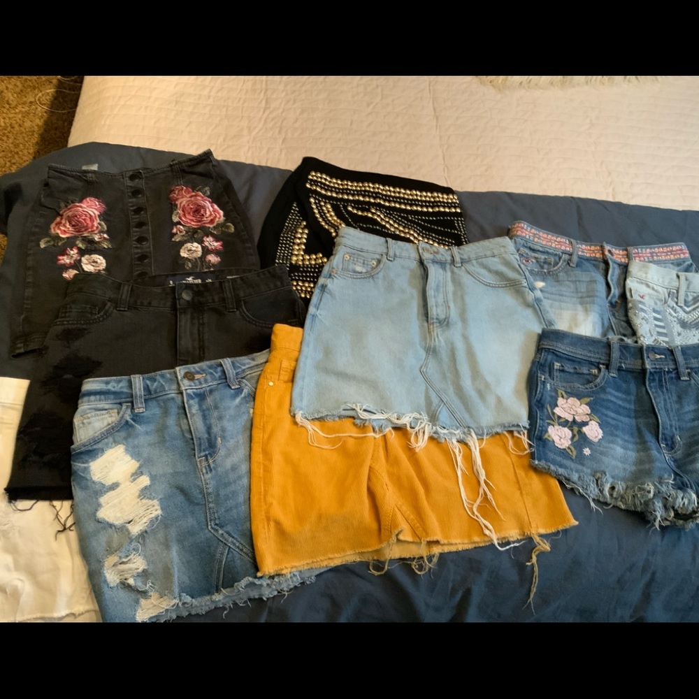 Summer shorts and skirts lot